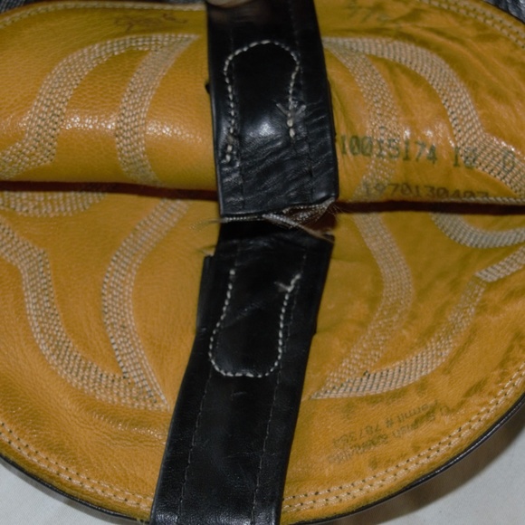 NOCONA ELEPHANT HIDE RARE VINTAGE MENS' BOOT 9.5 - Picture 5 of 11